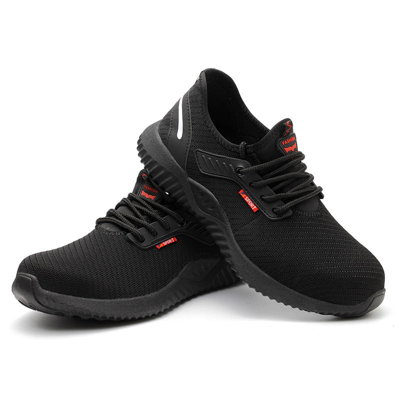 Loafer Safety Shoes | Trend ITZ Breathable Anti-Smash Steel Toe Work Shoes