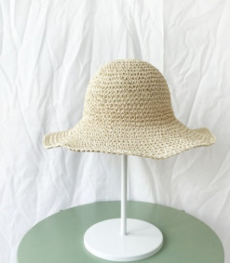 Summer Outing Ladies Sun Visor Hats | Foldable Straw Beach Hat for Women – Trend ITZ