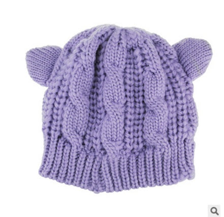 Ear Beanie | Trend ITZ Hand Made 3D Knitted Cat Ear Winter Hat