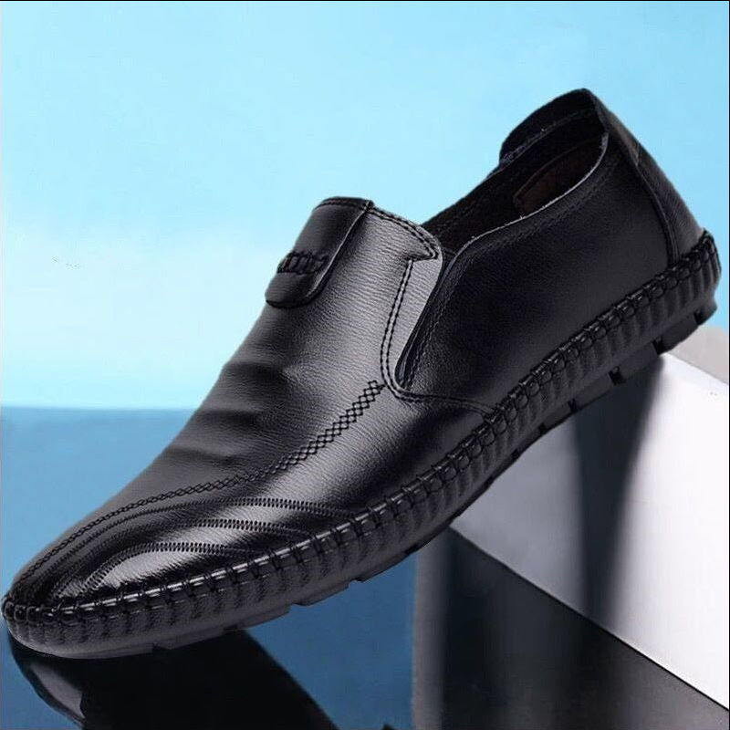Mens Brown Leather Shoes | Business Casual – Trend ITZ