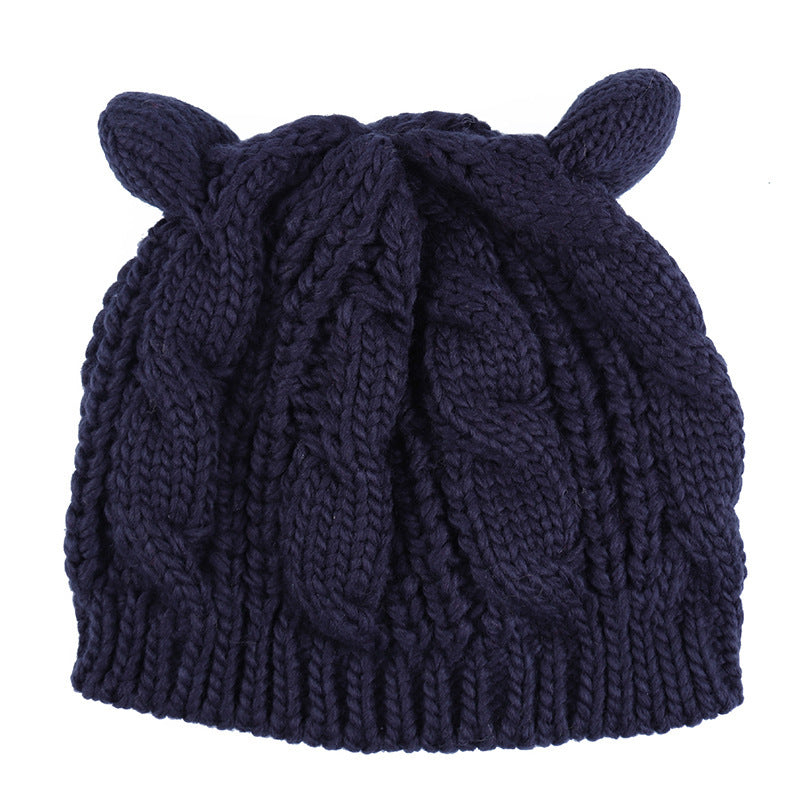 Ear Beanie | Trend ITZ Hand Made 3D Knitted Cat Ear Winter Hat