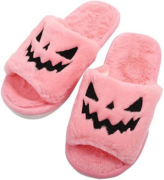 Halloween Shoes Warm Winter Home Slippers Women – Cute Cozy Rabbit Fur | trend ITZ