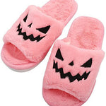 Halloween Shoes Warm Winter Home Slippers Women – Cute Cozy Rabbit Fur | trend ITZ