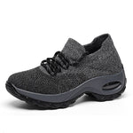 Women Knit Shoes | Trend ITZ Sports Women Flying Knit Platform Shoes
