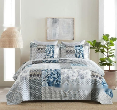 Cozy Line Home Fashions Cotton Patchwork Quilt Set | trend ITZ