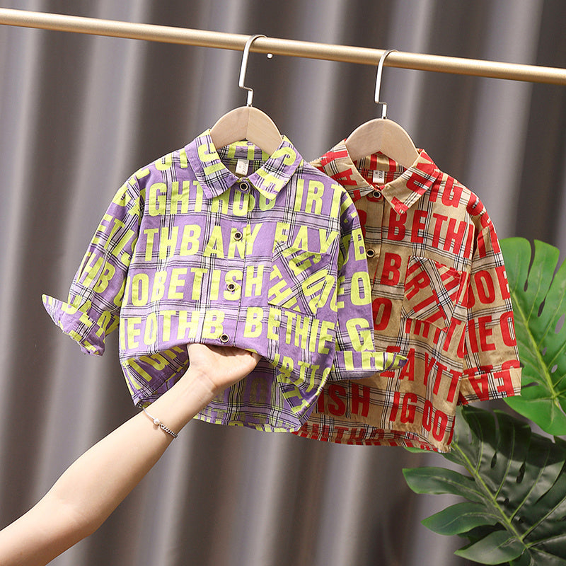 Baby Western Shirt | Western-Style Red Plaid Shirt for Boys – trend ITZ