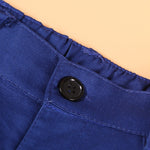 Boys Navy Suit | Casual Gentleman Clothing Set with Vest & Tie – trend ITZ