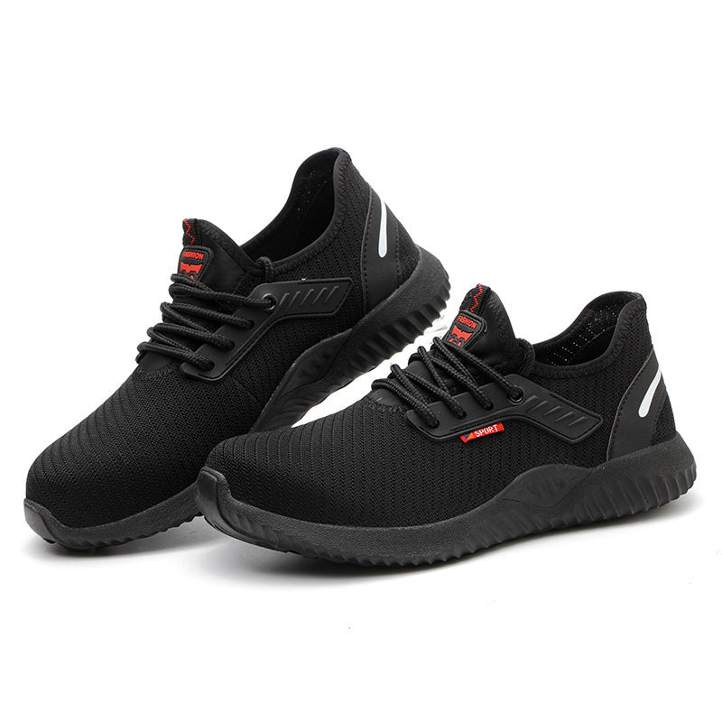 Loafer Safety Shoes | Trend ITZ Breathable Anti-Smash Steel Toe Work Shoes
