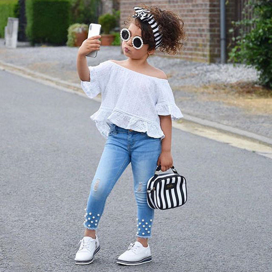 Girls Will Be Girls Shirt & Shorts Set – Cute Kids Clothes Outfit | trend ITZ