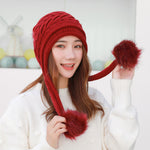 Ladies Golf Beanie | Women’s Knitted Warm Winter Hat – trend ITZ