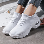 Women Knit Shoes | Trend ITZ Sports Women Flying Knit Platform Shoes