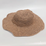Summer Outing Ladies Sun Visor Hats | Foldable Straw Beach Hat for Women – Trend ITZ