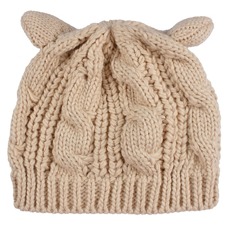 Ear Beanie | Trend ITZ Hand Made 3D Knitted Cat Ear Winter Hat