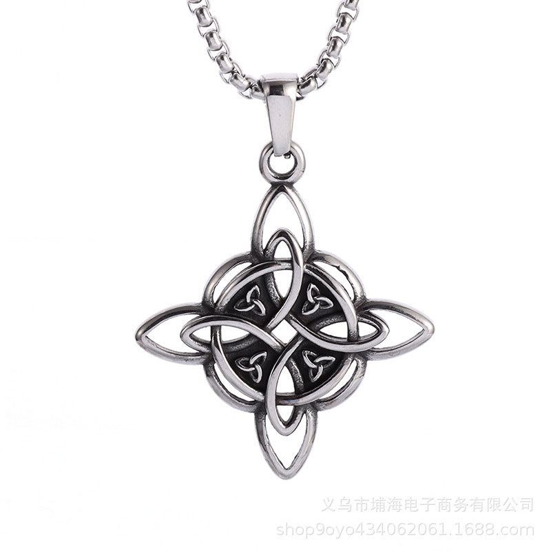 Irish Women’s Fashion | Titanium Steel Necklace Unisex Jewelry | trend ITZ
