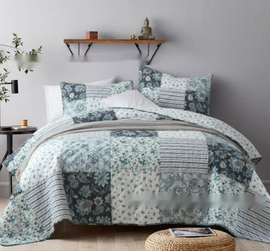 Cozy Line Home Fashions Cotton Patchwork Quilt Set | trend ITZ