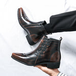 Boots for Men Heels | British Martin Winter Boots – trend ITZ