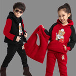 Boys 3 in 1 Jackets – Casual Sports Suit Clothing Set for Kids | trend ITZ