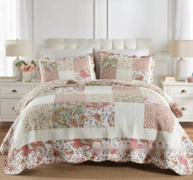 Cozy Line Home Fashions Cotton Patchwork Quilt Set | trend ITZ