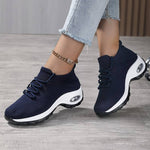 Women Knit Shoes | Trend ITZ Sports Women Flying Knit Platform Shoes