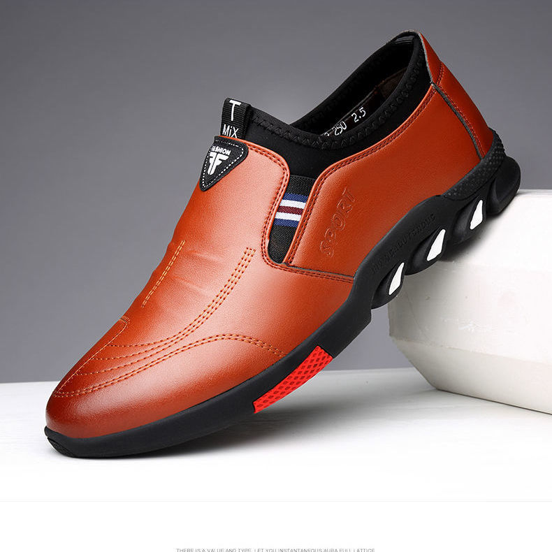 Mens Brown Leather Shoes | Business Casual – Trend ITZ