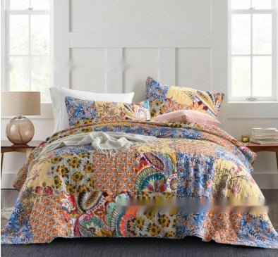 Cozy Line Home Fashions Cotton Patchwork Quilt Set | trend ITZ