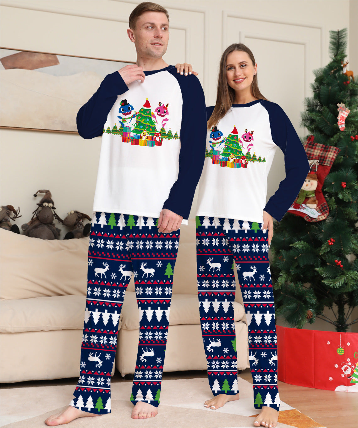 Baby Christmas Pajamas Family Matching Xmas Sleepwear Set | trend ITZ