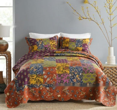 Cozy Line Home Fashions Cotton Patchwork Quilt Set | trend ITZ