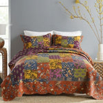 Cozy Line Home Fashions Cotton Patchwork Quilt Set | trend ITZ